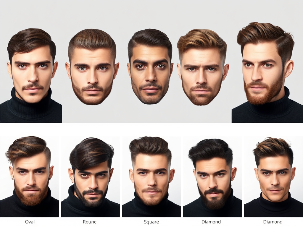 Men’s Haircuts: Find the Right Style for Your Face Shape – Barbershop ...
